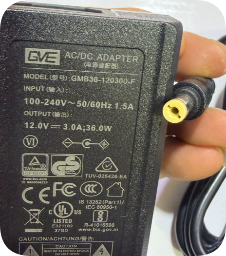 *Brand NEW* Compatible with GVE 12V 2A Power Adapter Model GM26-120200-D 12V 24W Charger/Transformer Power Sup